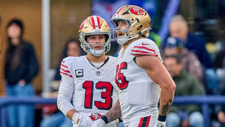 Brock Purdy, George Kittle put 49ers up 7