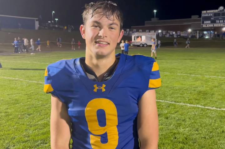 Line Mountain’s Kaden Dunkelberger doesn’t let size stop tackle