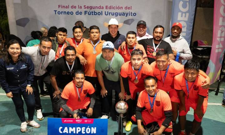 Impulsa Monsalvo deporte como herramienta de integración social