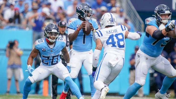 Titans’ Cam Ward added to injury report with leg issue