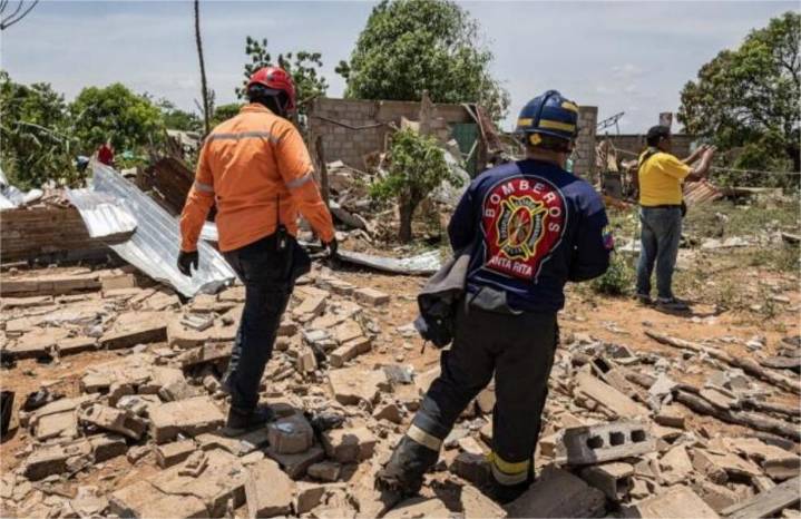 Damnificados esperan reconstrucción de sus casas destruidas tras la explosión en Zulia