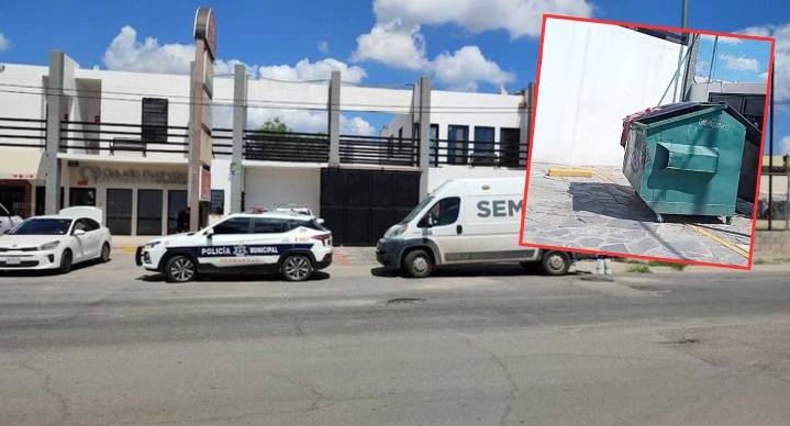 Investiga Fiscalía hallazgo de feto de 4 meses contenedor de basura al norte de Hermosillo