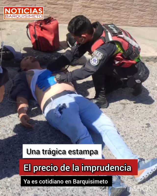 El precio de la imprudencia: Una trágica estampa cotidiana en Barquisimeto
