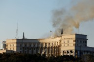 Un ataque ruso alcanza por primera vez en la guerra un edificio del Gobierno ucranio en Kiev
