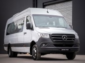 Los dueños locales de Mercedes Benz lanzan una nueva versión de la Sprinter para exportarla a Brasil