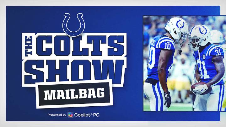 The Colts Show Mailbag: Jonathan Taylor's workload, Adonai Mitchell vs. Rams, Mike Hilton and pass rush improvements