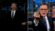 Rough Week For Liberal Comedy As Kimmel's, Colbert's Monthly Cycles Sync Up