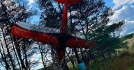 Beulah pair survive crash landing
