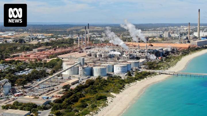 Alcoa confirms permanent shutdown of Kwinana alumina refinery, south of Perth