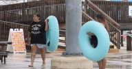 Families splash into Hurricane Alley on final day of the season