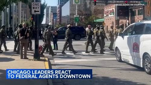 ICE in Chicago today: Illinois Governor JB Pritzker to speak Monday after Border Patrol, federal agents detain people downtown
