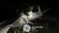 Desplome de aeronave en García, Nuevo León, deja dos muertos