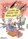¡Doctor, veo armas por todos lados!