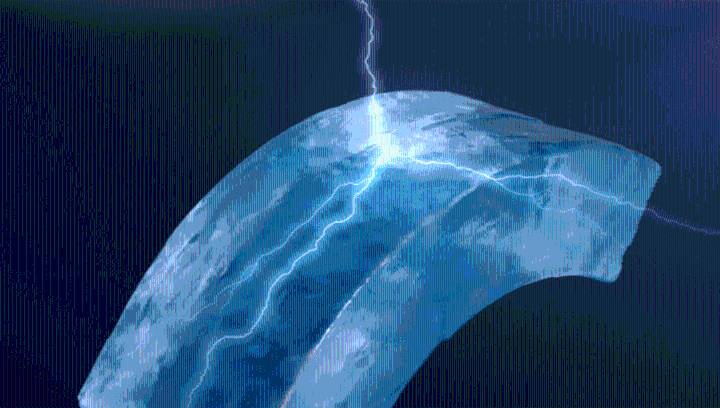 Bending Ice Produces Electricity, And This Could Be The Origin Of Lightning