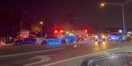 Crash blocks lanes at S. Sherwood Forest