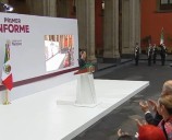 Rinde Sheinbaum Primer Informe de Gobierno