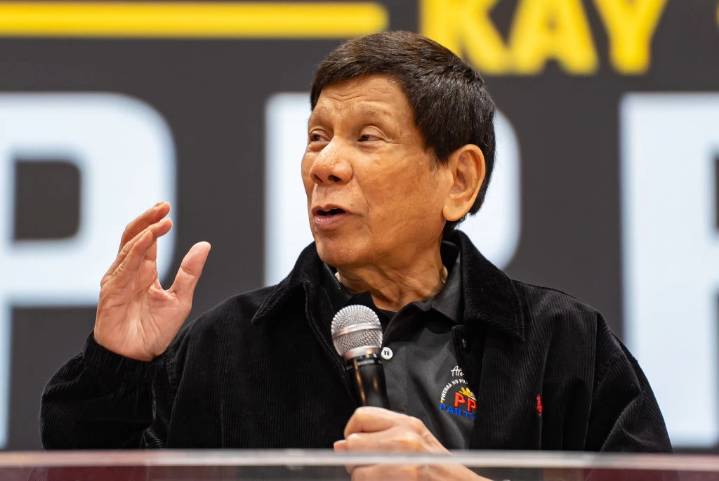 Former Philippines president Rodrigo Duterte charged with murder