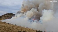 Un incendio en Ourense arrasa más de 500 hectáreas y continúa activo