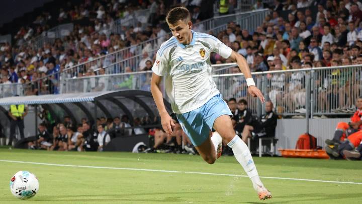Samed Bazdar se perderá el encuentro ante el Almería en el día antes del Pilar