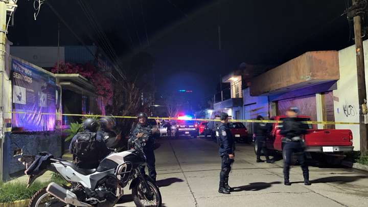 Hombre es herido por disparos en fraccionamiento Trinidad de las Huertas, en Oaxaca capital