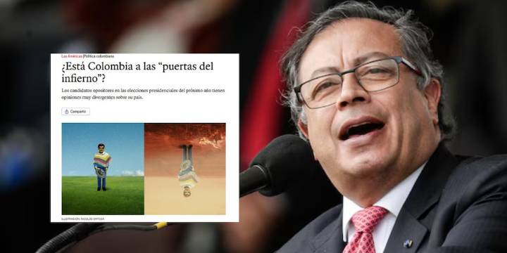 “A las puertas del infierno”: dura crítica de The Economist a Gustavo Petro antes de las elecciones presidenciales de 2026