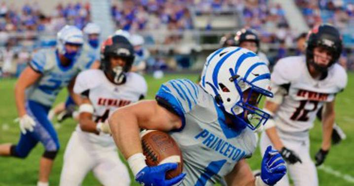 Princeton’s Casey Etheridge approaches Bureau County rushing record: BCR Week 5 Notebook