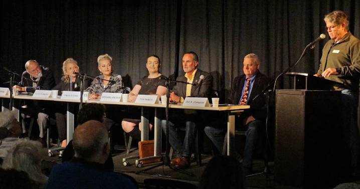 Public forum with candidates for Lake Forest Park City Council on October 7, 2025 at Third Place Commons