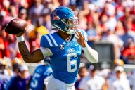 Deadspin | Trinidad Chambliss, No. 13 Ole Miss hold on to upset No. 4 LSU