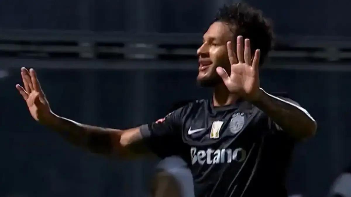 Luis Javier Suárez sigue encendido: tras sus cuatro goles con la Selección Colombia, volvió al Sporting y también anotó, video