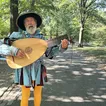 Meet the NYC lute player serenading the Shakespeare in the Park line since 1976