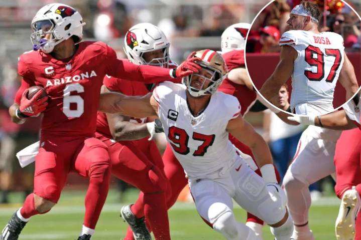 49ers' Nick Bosa done for the year with torn ACL