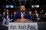 FBI director Patel testifies on Capitol Hill