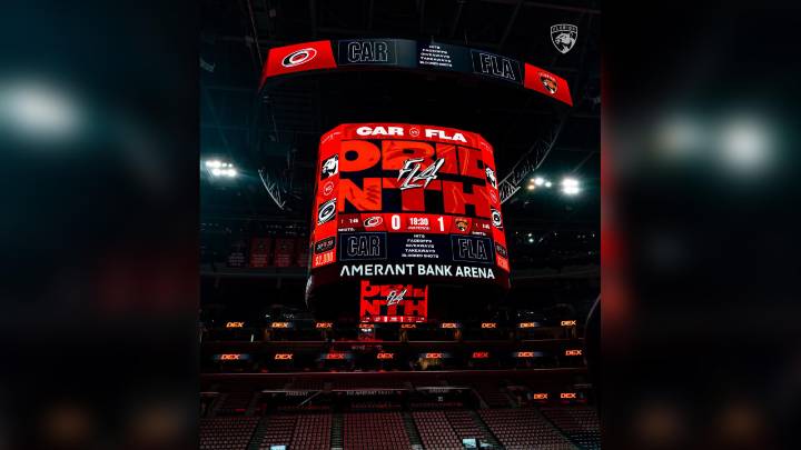 Panthers to debut scoreboard at Amerant Bank Arena