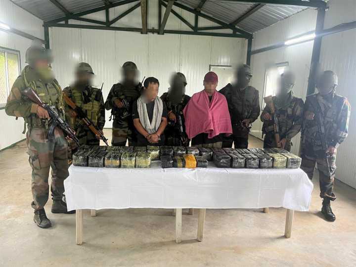 Assam Rifles, NCB seize narcotics worth Rs 53.8 crore in Manipur