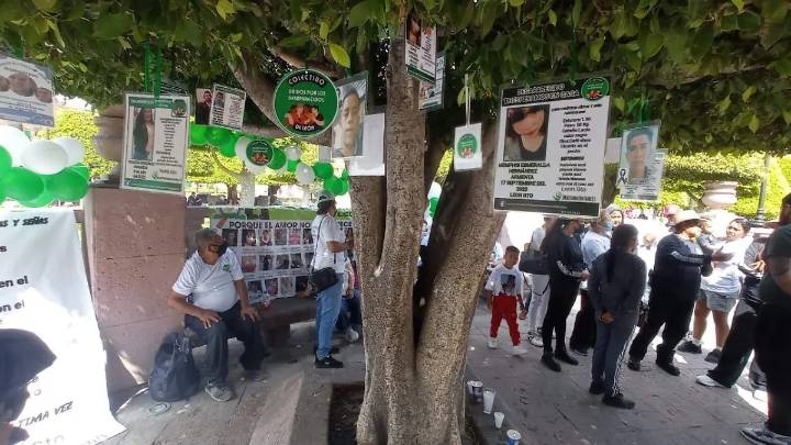 Familias de desaparecidos hacen un llamado a la justicia con ‘Árbol de la Esperanza’ y piden no olvidar a Memphis Esmeralda