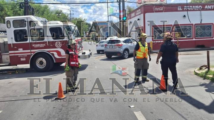 Chocan madres de familia en Nuevo Laredo; menores de edad iban en ambos vehículos