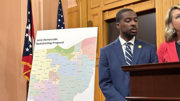 Ohio Dems unveil their redrawn map ahead of redistricting deadline