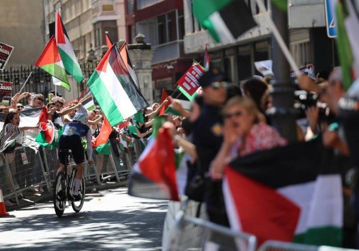 Rechazada la denuncia por las protestas propalestinas de La Vuelta