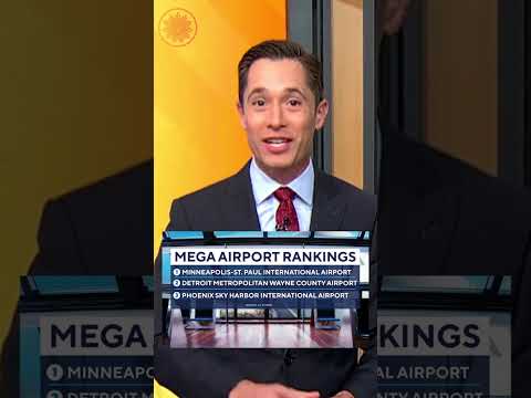 Where is the best airport in North America? #shorts
