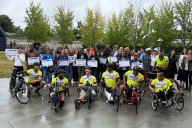 Wounded veterans remember 9/11 as cycling team finishes 350