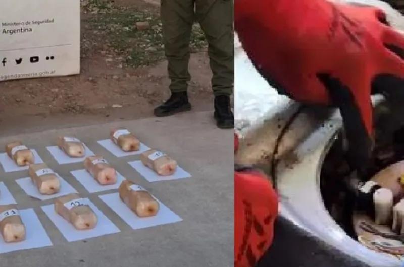 Transportaban 15 kilos de cocaína en el tanque de nafta y fueron detenidos