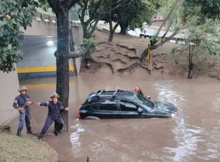Lluvias acaecidas este 20-Sep causaron estragos en Caracas (+Videos)
