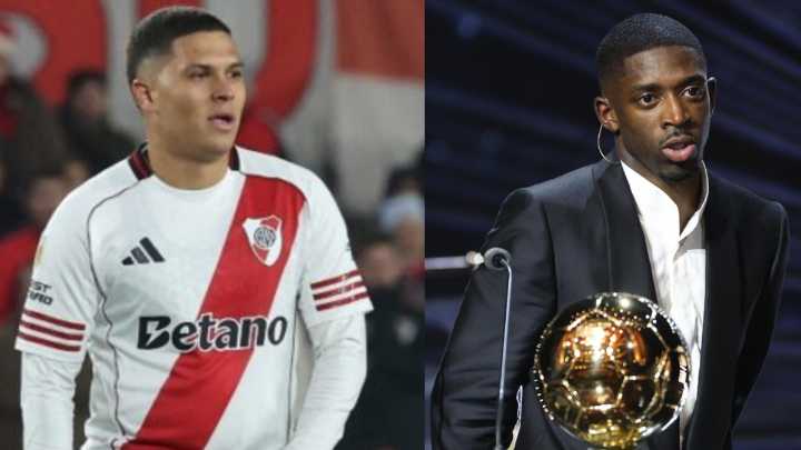 La premonición de Juan Fernando Quintero sobre Ousmane Dembélé y que hoy se cumple tras ganar el Balón de Oro: 'Ojo con ese'