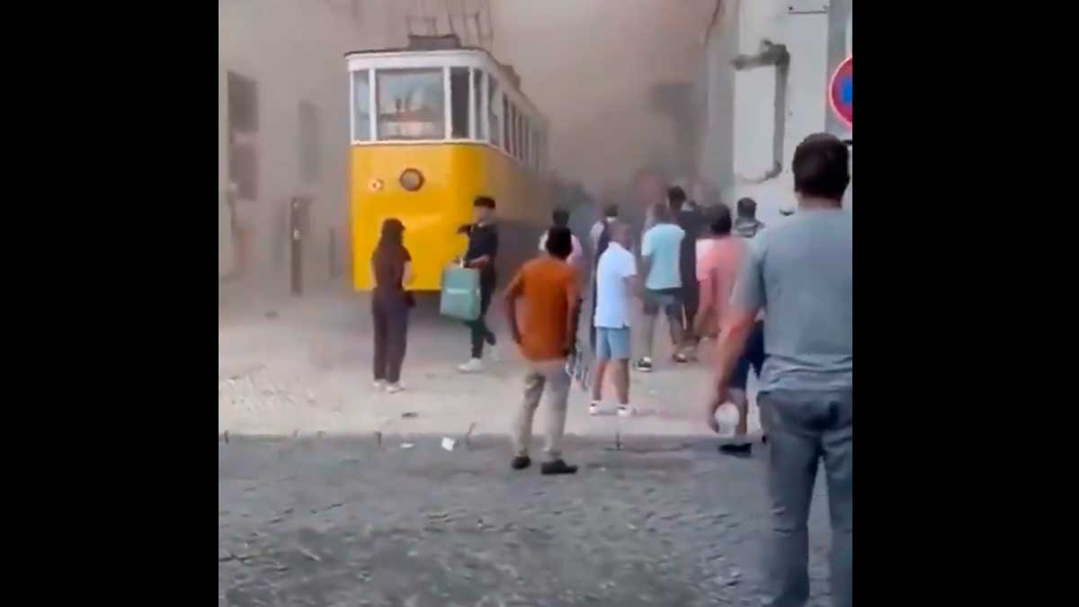 Lisboa, de luto: 17 fallecidos en el accidente del emblemático funicular de la Glória
