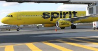 Which route from Atlantic City International Airport is Spirit Airlines eliminating?