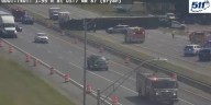 All lanes on I-95 South reopen after overturned semi-truck blocked traffic for over two hours