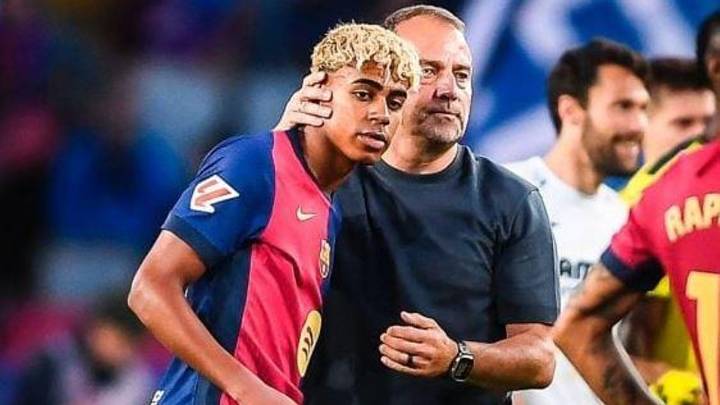 Flick confirma la baja de Lamine y 'raja' contra la Selección