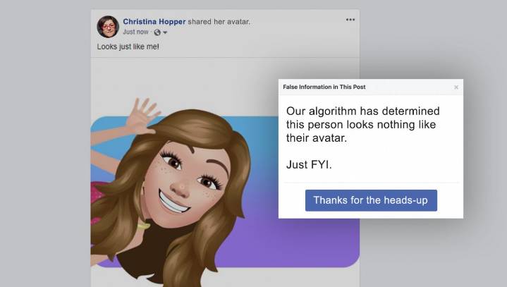 Facebook To Begin Fact-Checking Misleading Avatars