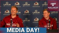 Colorado Avalanche Media Day! Team Shows Confidence and Everyone LOVES Brent Burns.