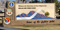 Man shot by security outside gate of Nellis Air Force Base